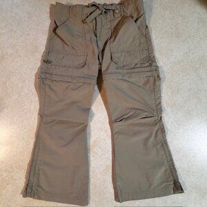 REI Khaki CONVERTIBLE Pants Size 6/7